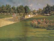 William Merrit Chase Prospect Park Brooklyn china oil painting artist